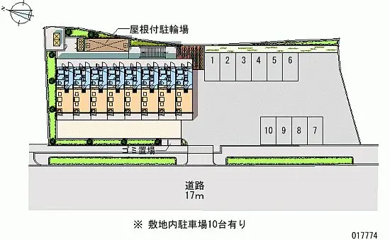 ★手数料０円★堺市中区深井中町 月極駐車場